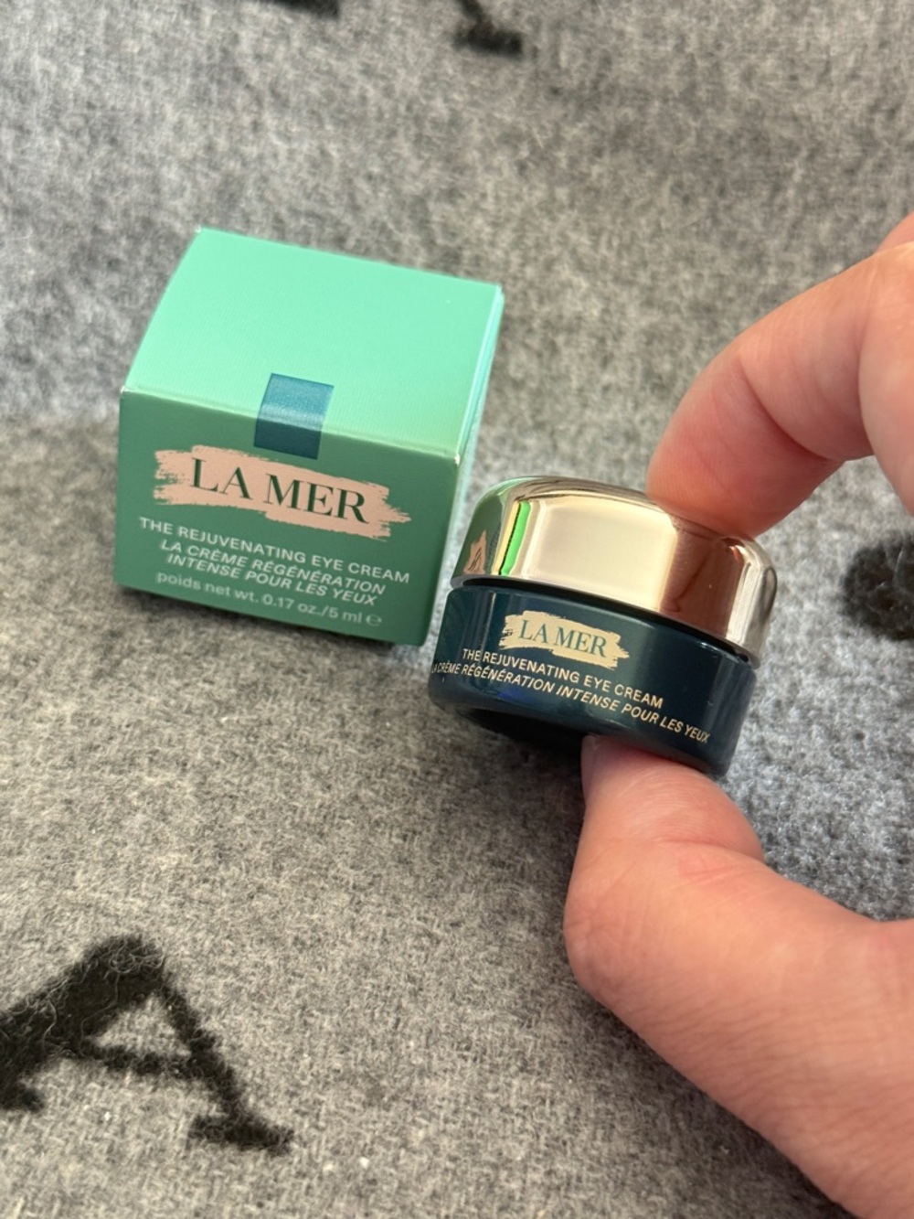 La Mer The rejuvenating eye cream sample 5ml